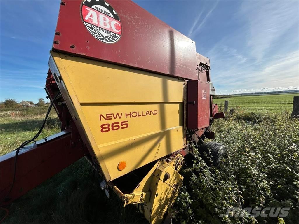 New Holland 865 Lisy na okrúhle balíky