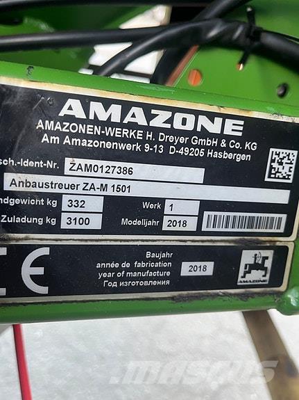 Amazone ZA-M 1501 Rozmetadlá priemyselných hnojív