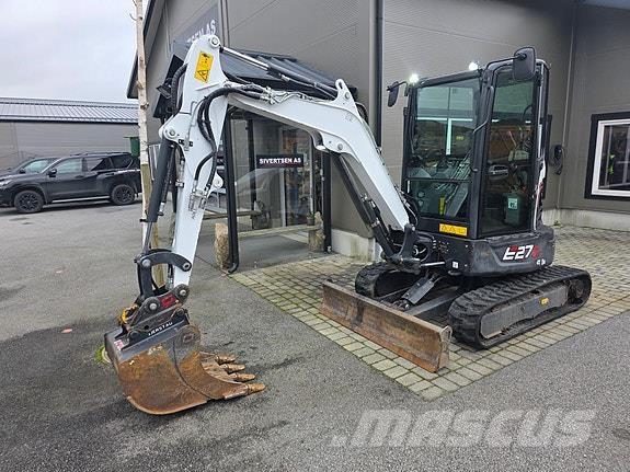 Bobcat E27z Mini rýpadlá < 7t