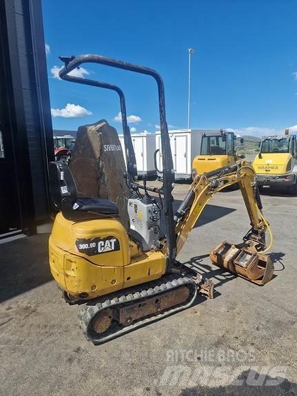 CAT 300.9 Mini rýpadlá < 7t