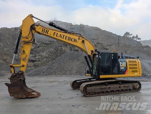 CAT 329EL Pásové rýpadlá