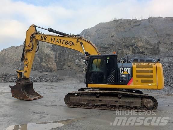CAT 329EL Pásové rýpadlá
