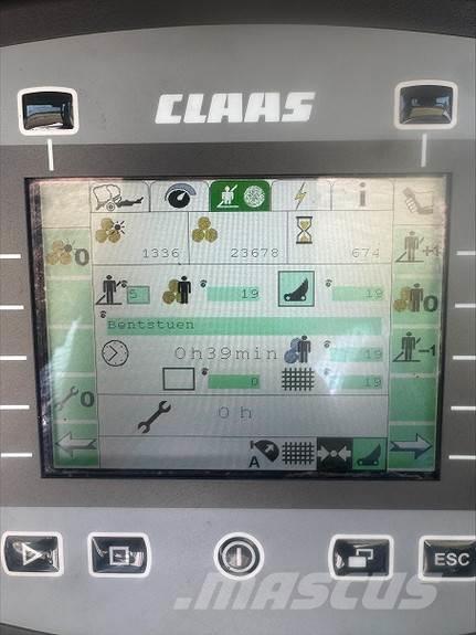 CLAAS 455 Lisy na okrúhle balíky
