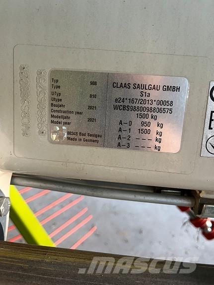 Claas Liner 2900 Riadkovače