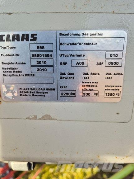 CLAAS Liner 2900 Riadkovače