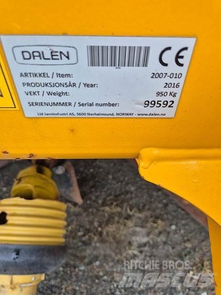 Dalen 2007 Snehové frézy