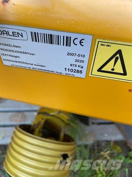 Dalen 2007 Ďalšie cestné a snežné stroje