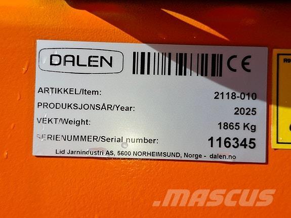 Dalen 2118 Snehové frézy