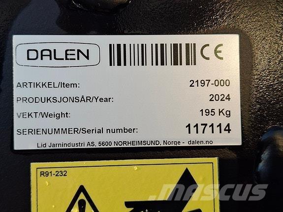 Dalen 2197 Lesníctvo - ostatné