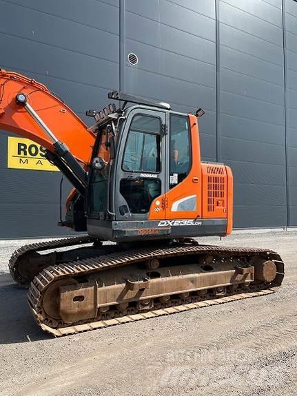 Doosan DX 235LCR-5 Pásové rýpadlá