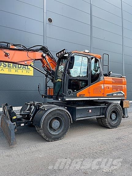 Doosan DX160W-7 Pásové rýpadlá
