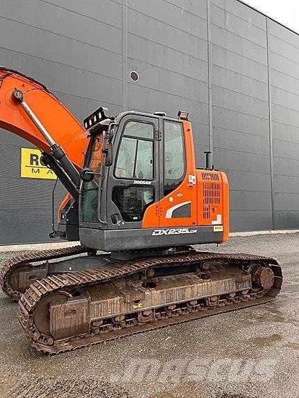 Doosan DX235LCR-5 Pásové rýpadlá