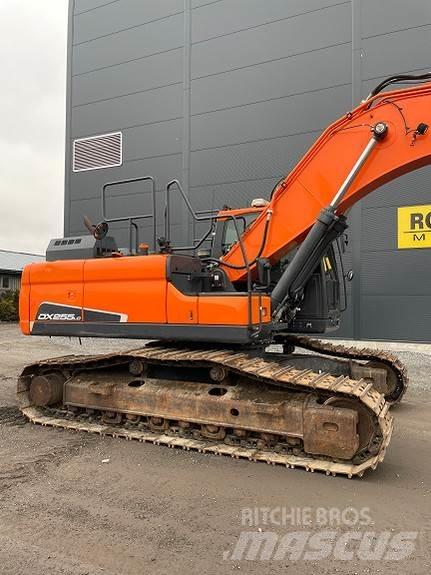 Doosan DX255-LC-5 Pásové rýpadlá