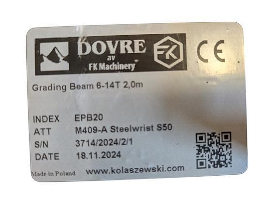  DOVRE Ďalšie poľnohospodárske stroje