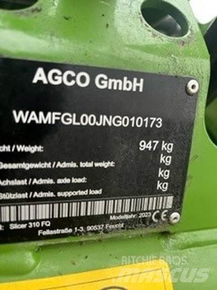 Fendt Slicer 310FQ Stroje na zber krmovín-príslušenstvo