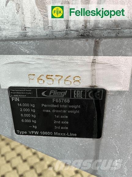 Fliegl VFW 10600 Rozmetadlá priemyselných hnojív