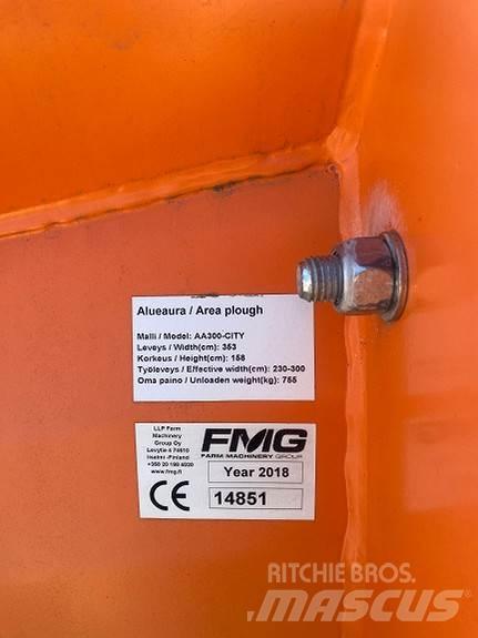 FMG AA300-CITY Snežné pluhy, predné snežné radlice