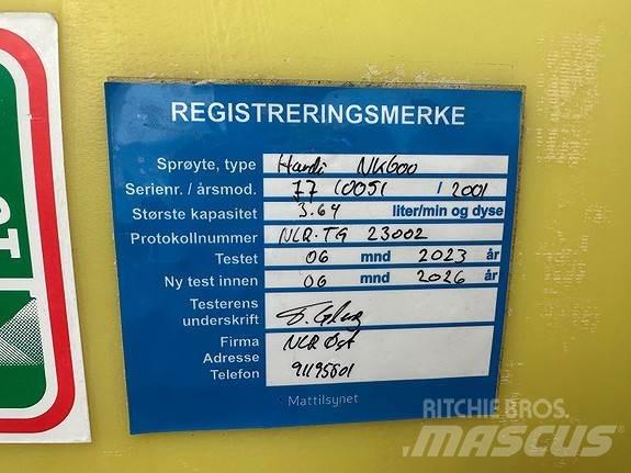 Hardi NK 600 Samohybné postrekovače