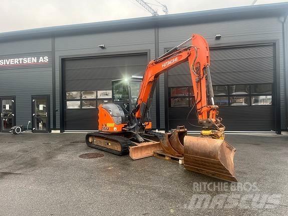 Hitachi ZX55u Mini rýpadlá < 7t