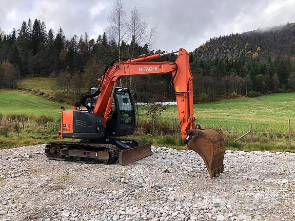 Hitachi ZX85US Pásové rýpadlá