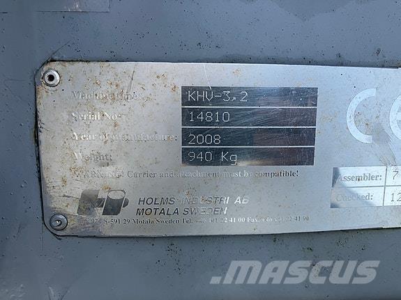 Holms KHV-3.2 Snežné pluhy, predné snežné radlice