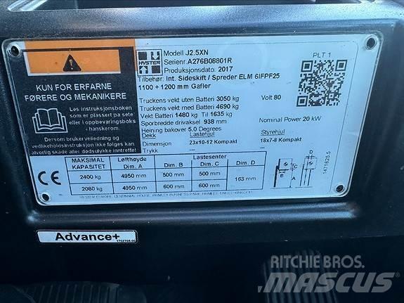 Hyster J2,5XN Dieselové vozíky