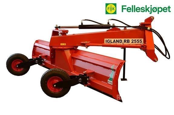 Igland RB2555 Snežné pluhy, predné snežné radlice