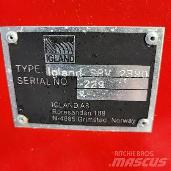 Igland SBV 2380 Snehové frézy