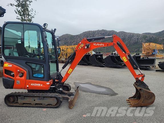 Kubota KX019-4 Mini rýpadlá < 7t