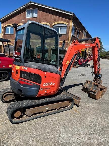 Kubota U27 Mini rýpadlá < 7t