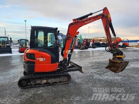 Kubota U36-4 Mini rýpadlá < 7t