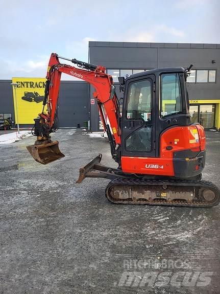 Kubota U36-4 Mini rýpadlá < 7t