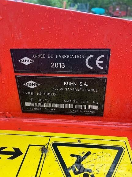 Kuhn HRB 302 D Ďalšie stroje na spracovanie pôdy a príslušenstvo