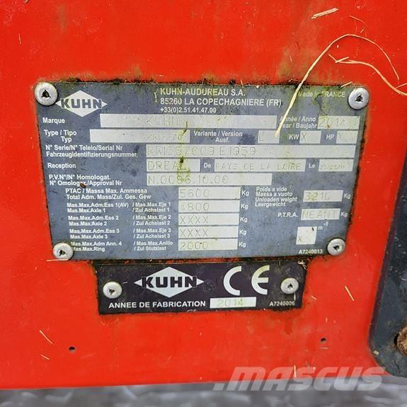 Kuhn Primor 5570M Lisy na okrúhle balíky