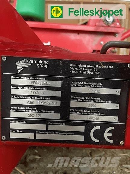 Kverneland 7740C Ovíjačky