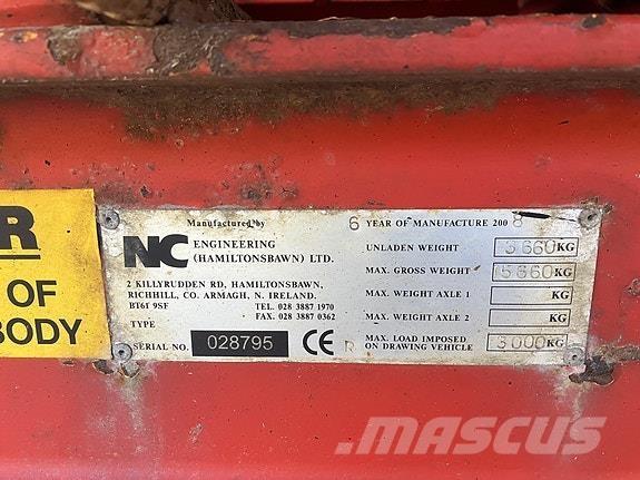 NC DE-1240 Prívesy na všeobecné použitie