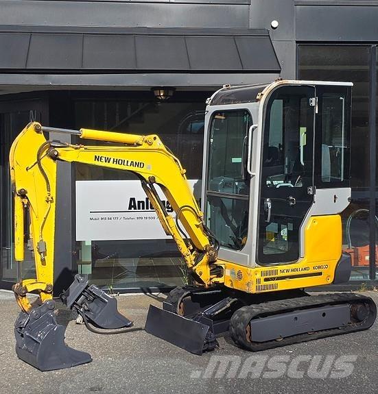 New Holland E18SR Mini rýpadlá < 7t