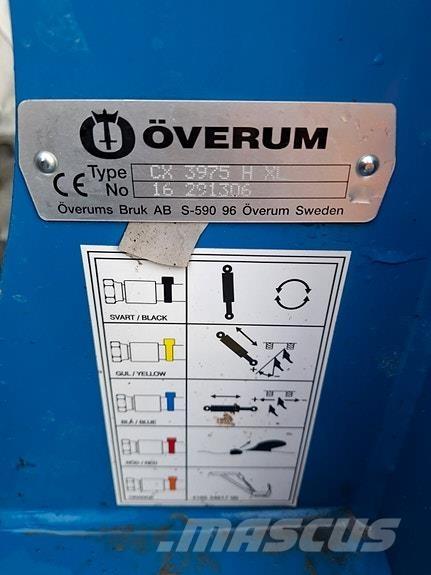 Överum CX 3975 H Dvojstranné pluhy