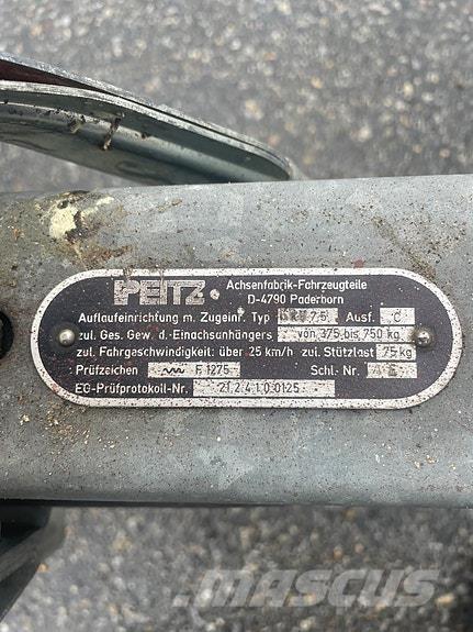  Peitz 700 kg Ďalšie cestné a snežné stroje