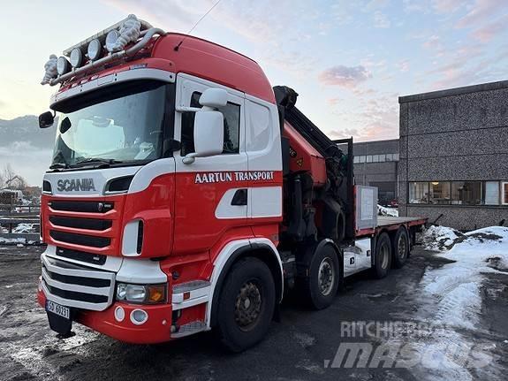 Scania R560 Autožeriavy, hydraulické ruky