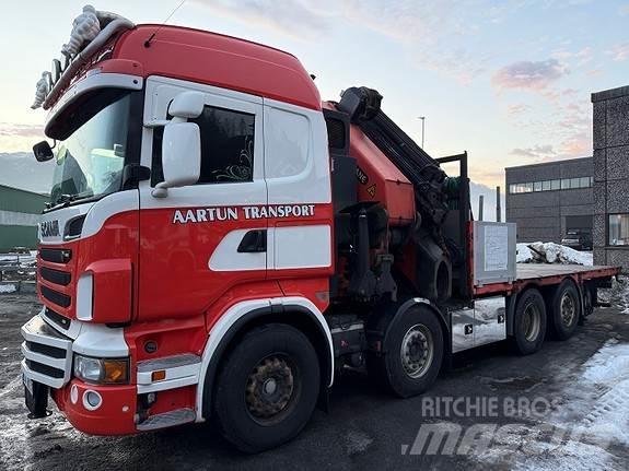 Scania R560 Autožeriavy, hydraulické ruky