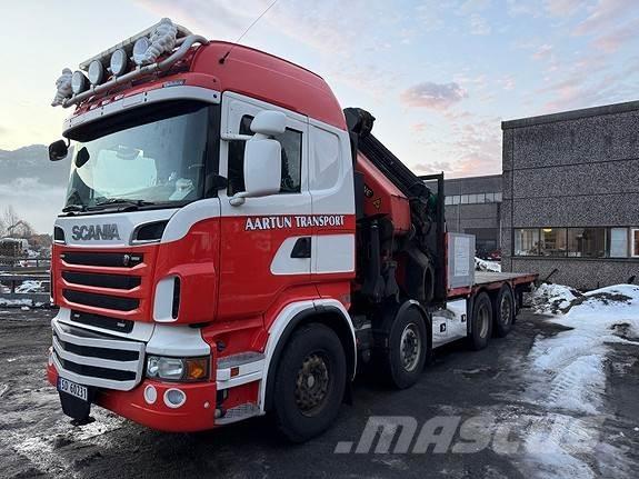 Scania R560 Autožeriavy, hydraulické ruky