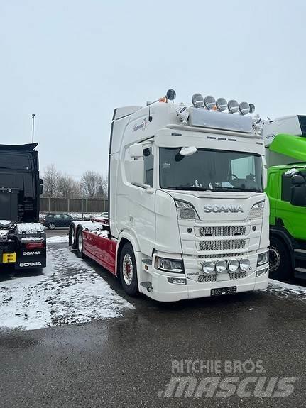Scania R650B6X2NB Lanový nosič kontajnerov