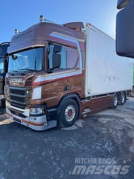 Scania R650B6X2NB Skriňová nadstavba