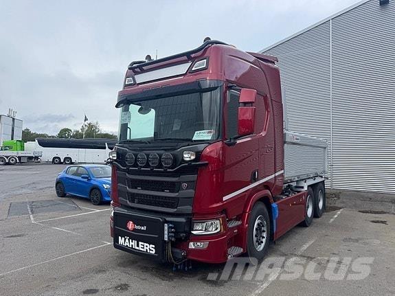 Scania R660B6x4NB Sklápače