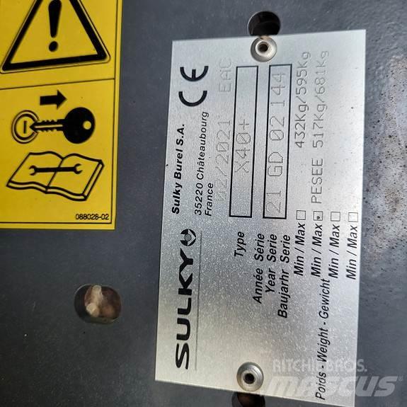 Sulky X40+ Econov Rozmetadlá maštaľného hnoja