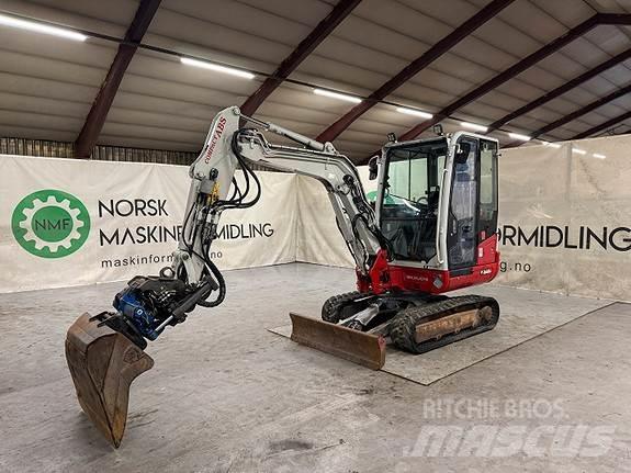 Takeuchi TB230 Mini rýpadlá < 7t