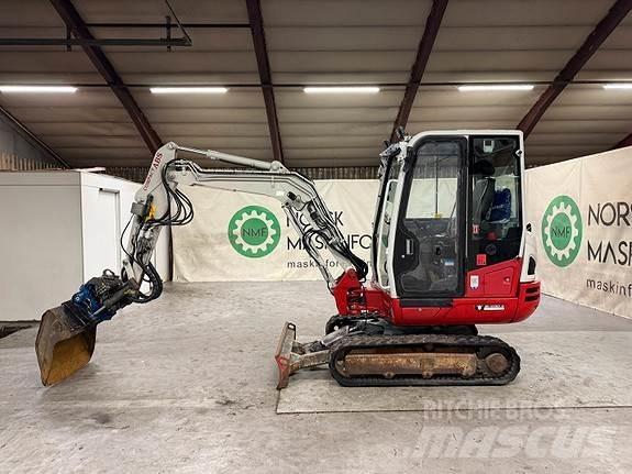 Takeuchi TB230 Mini rýpadlá < 7t