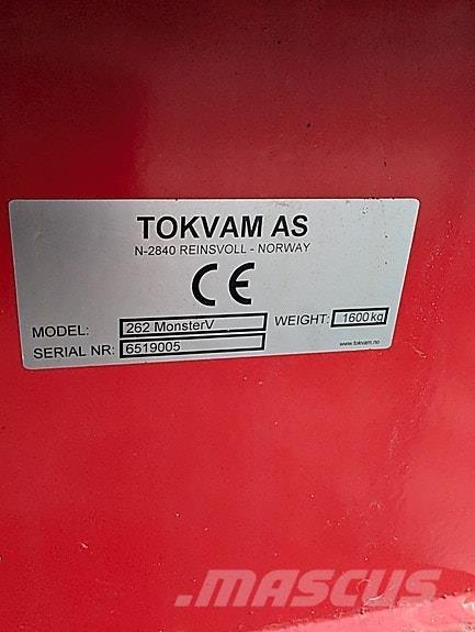 Tokvam 262 monster. Snehové frézy