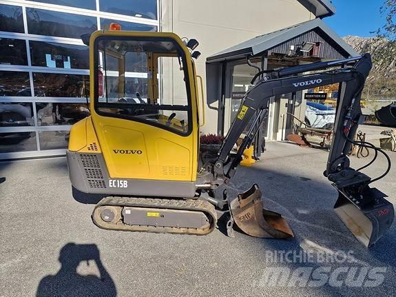 Volvo EC15B Mini rýpadlá < 7t